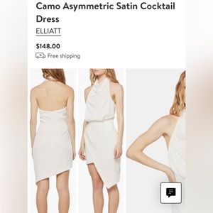 Elliatt Camo Dress Size Small New with Tags